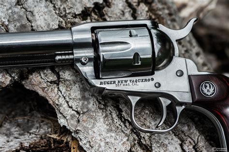 A detailed view of the Ruger Vaquero